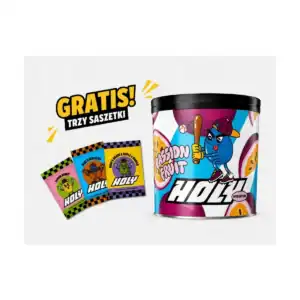 Holy Energy Marakuja - wegański napój energetyczny bez cukru - 350 ml